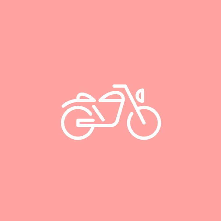 Electric vehicle icon from Adobe wayfinding icon set