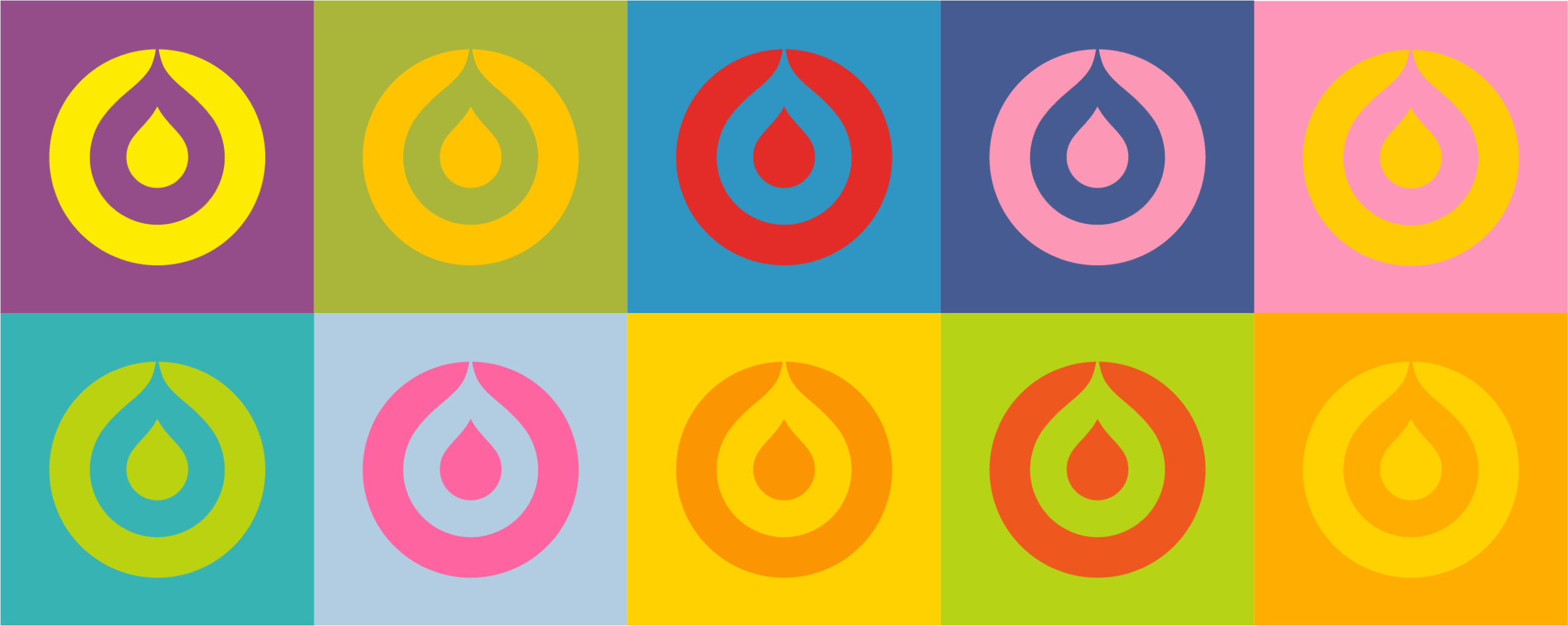 Osmo drop grid graphic