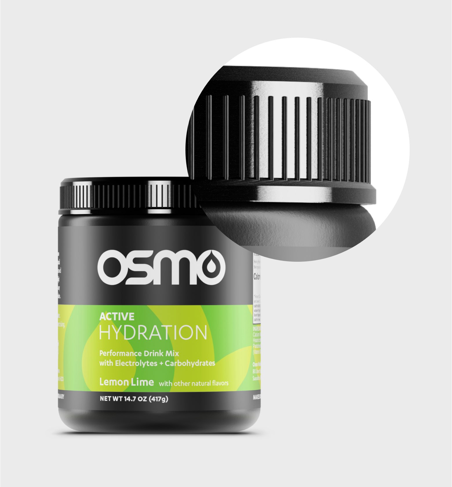 3D rendering of Osmo tub packaging